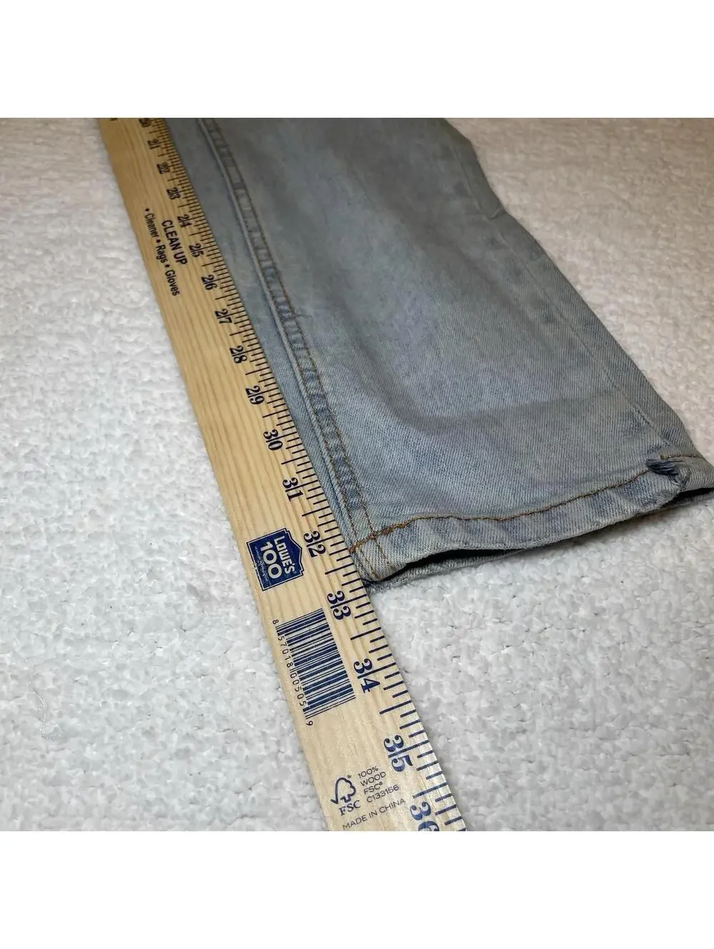 ZARA MAN Denim Collect Jeans Size 32x32 Stone Wash Denim Skinny Fit